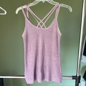 American Eagle outfitters purple tank top size S